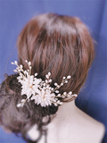 Flowers for Hair Pearl Pins Accessories for Wedding Bridal