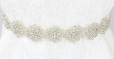 designer crystal wedding belts crystal rhinestone belt for wedding dress