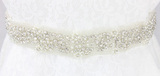 belts for wedding dresses crystal organza wedding belt