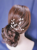 Elegant Beads Wedding Hair Accessories for Brides Hair Pin