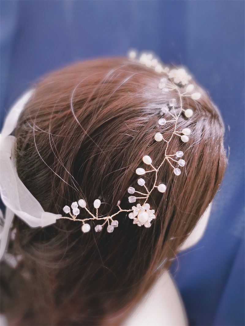 Handmade Flower Headbands for Bridal Wedding Hair Accessories