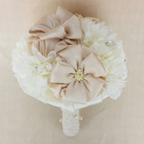 Artificial Flowers for Decoration Elegant Wedding Bridal Bouquet Pearl